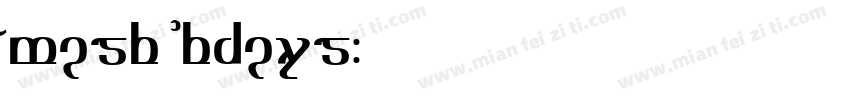 Optime Medium字体转换